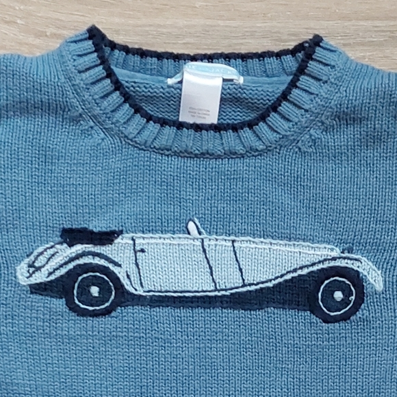 2011 ln Janie and Jack car sweater size 7 - Picture 6 of 16